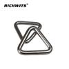 Кольцо из нержавеющей стали в форме равностороннего треугольника - 304/316 Аксессуар для фурнитуры сумок