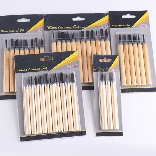 Нож для резьбы по сосне с бесплатной доставкой - Ручная работа для искусства, дерева и изготовления штампов