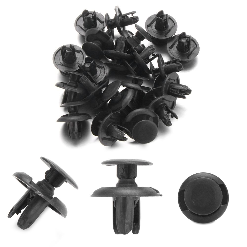 20pcs New Splash Shield Bumper Retainer Rivet Push Pin Auto Fastener