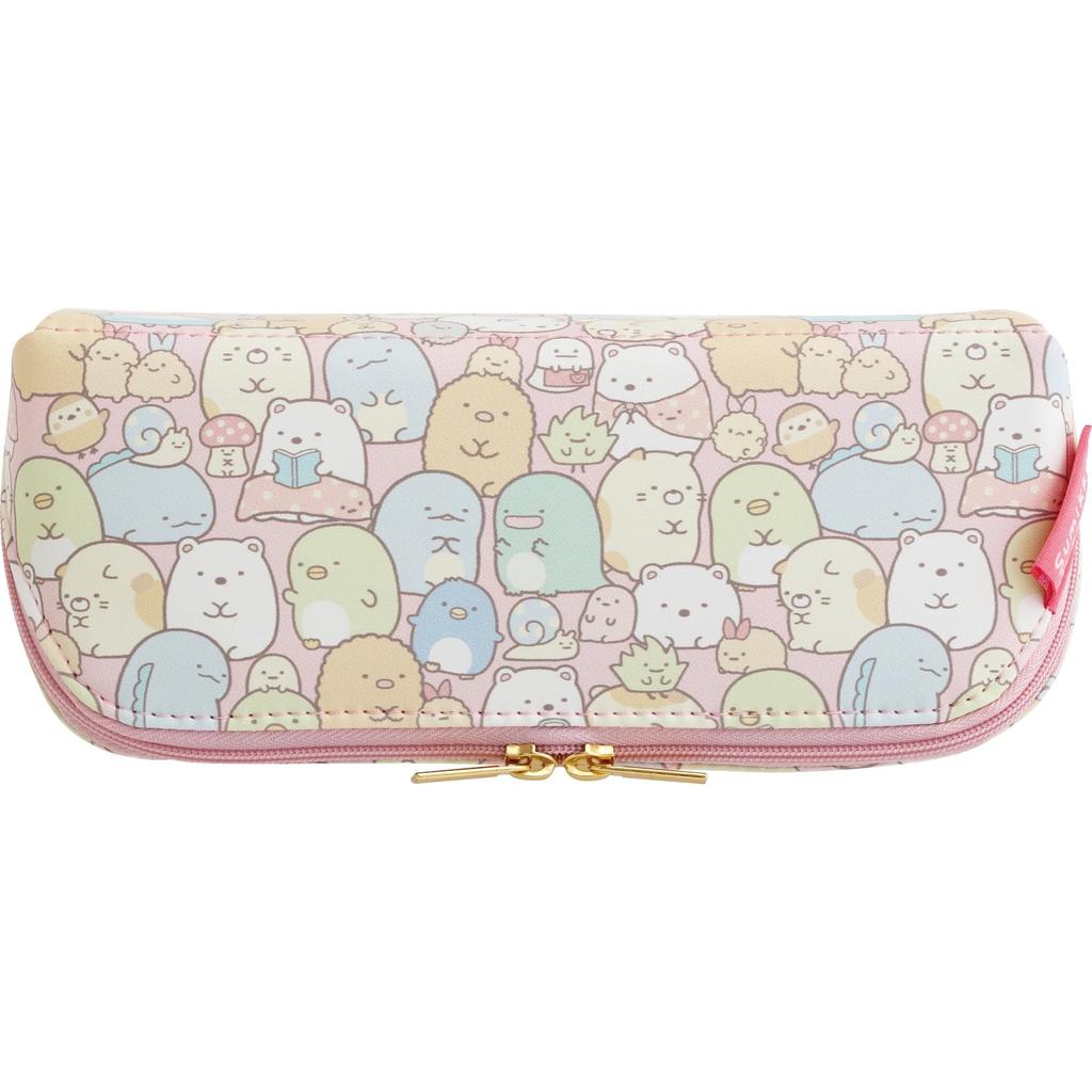 Сан-Икс Сумикко Гураши пакапо. Тонкий чехол для ручек PT18602 Размер: Приблизительно В40 x Ш180 x Г70 мм