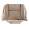 Car Front Driver Side PU Leather Seat Cushion Bottom Seat Cover for Cadillac Escalade 2007-2014 Beige