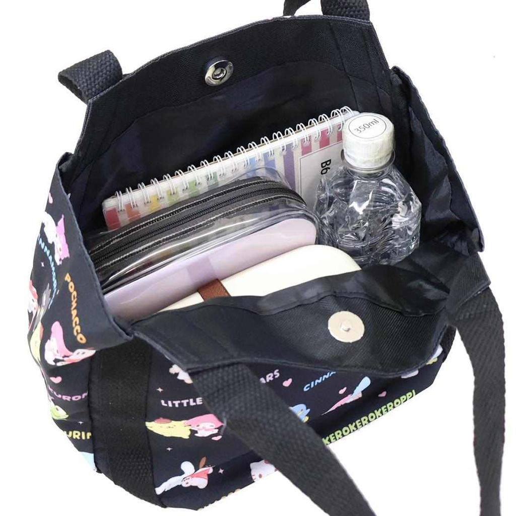 Yasuda Tsusho Balloon Lunch Mix Lunch Compact Lunch Tote with Insulated Approximately x W38 x D12cm Lunch Bag, 4935, Design, H24.5 (MX 4935)