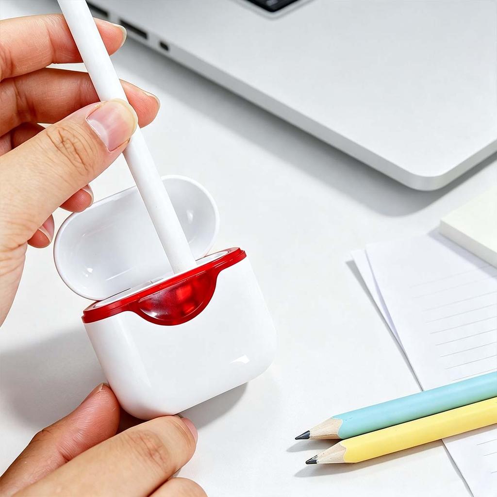 Double headphone manual pencil sharpener, students must, office, classroom use, back-to-school season, Christmas, holiday gifts