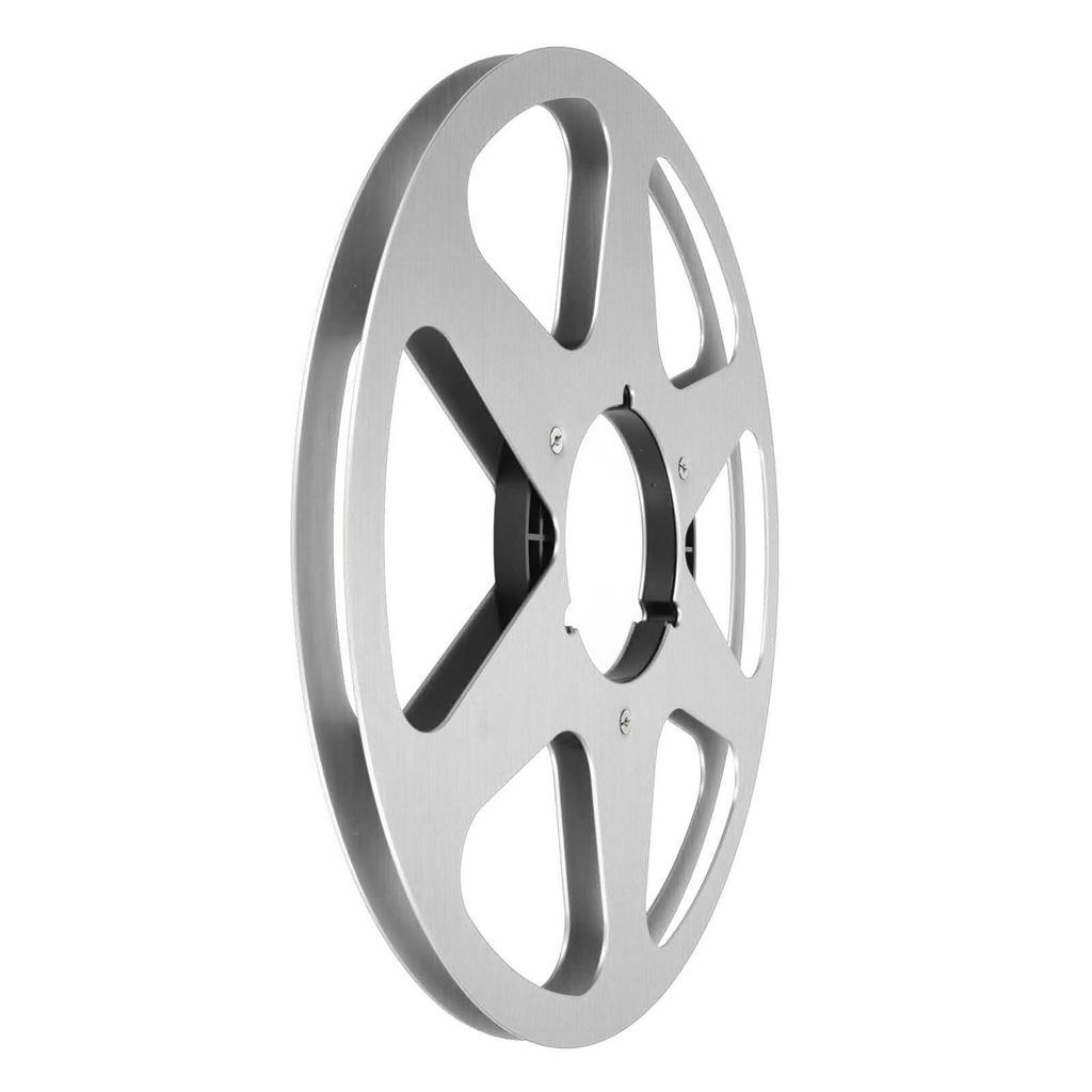 1 4 10,5-дюймовая пустая катушка для ленты 6 отверстий алюминиевый сплав универсальная деталь для открывающей машины приемная катушка для звуковой ленты