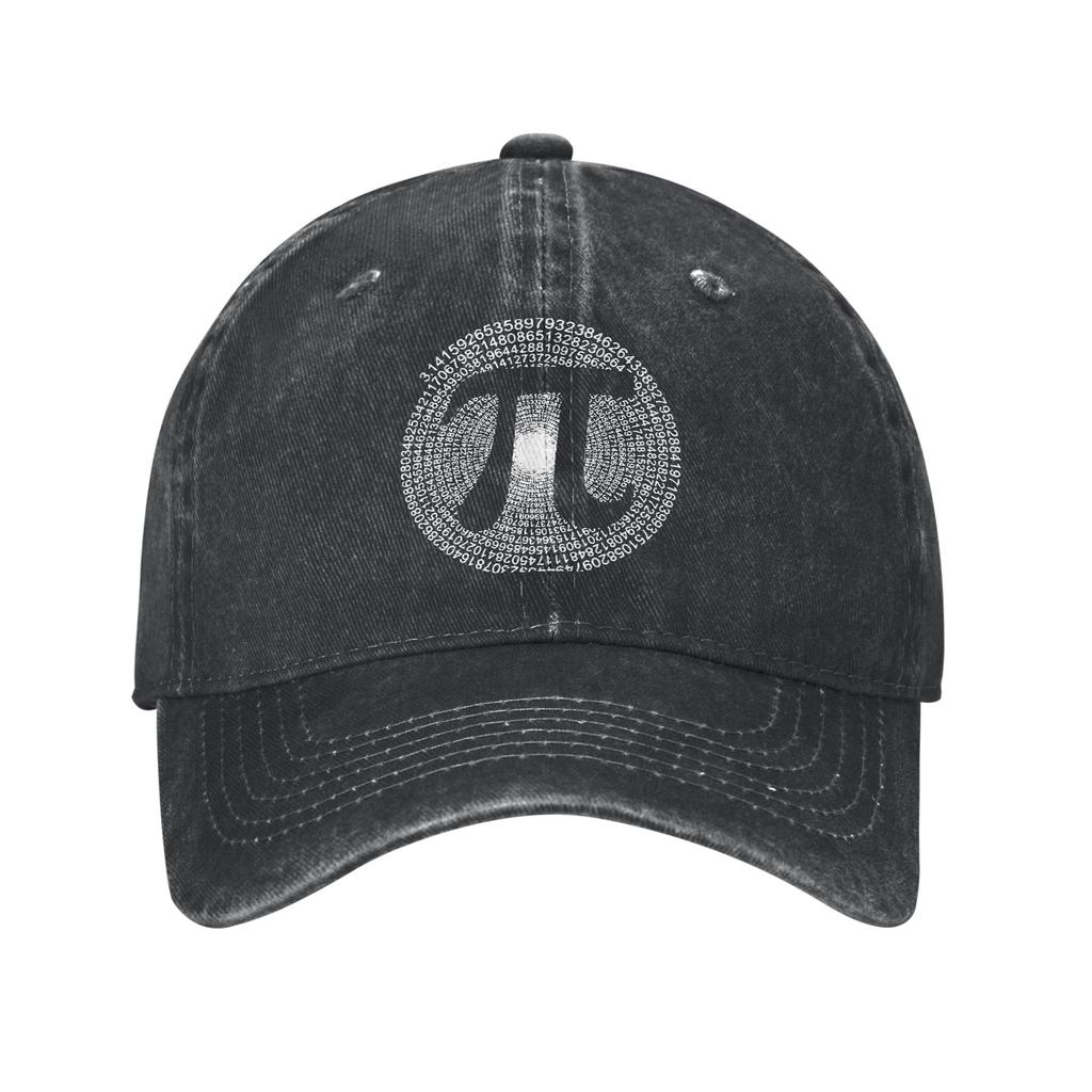 Casual Pi Day Math Nerd Geek Baseball Caps Unisex Distressed Washed Snapback Hat Outdoor Activities Unstructured Soft Hats Cap