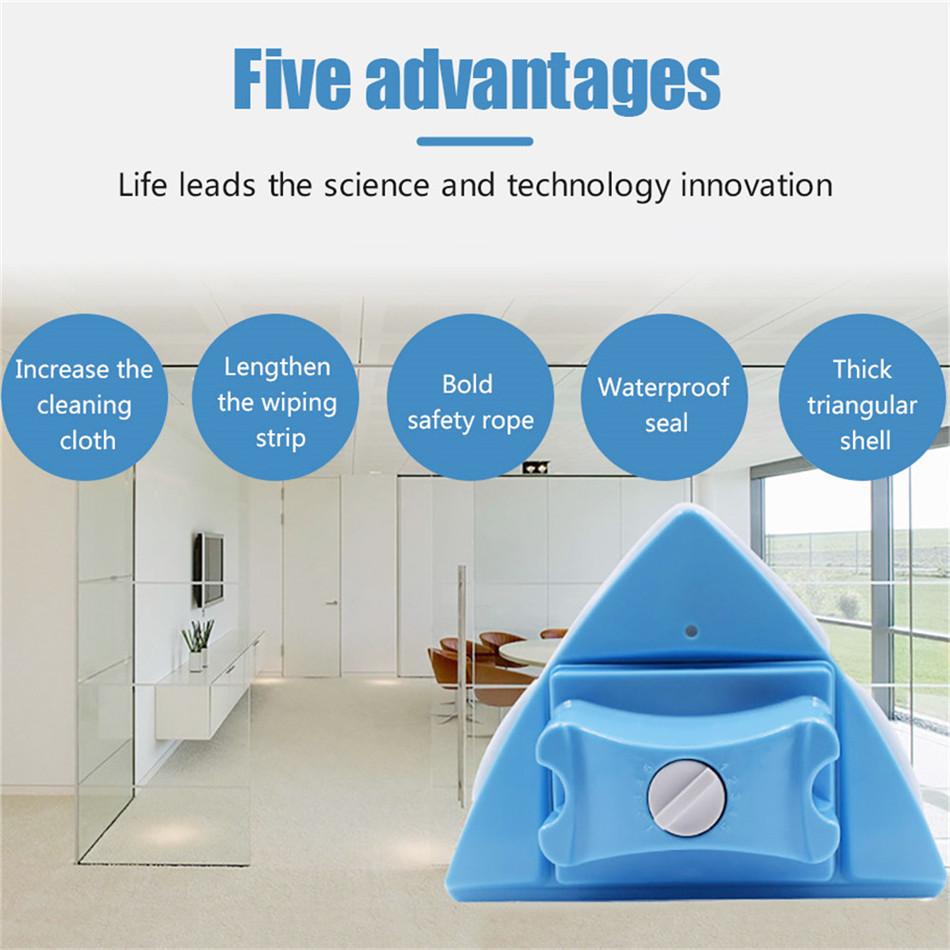 Double Sided Glass Cleaner 5 Adjustable Glass Magnetic Cleaning Tool For Glass Cleaning With Thickness Of 4-28mm