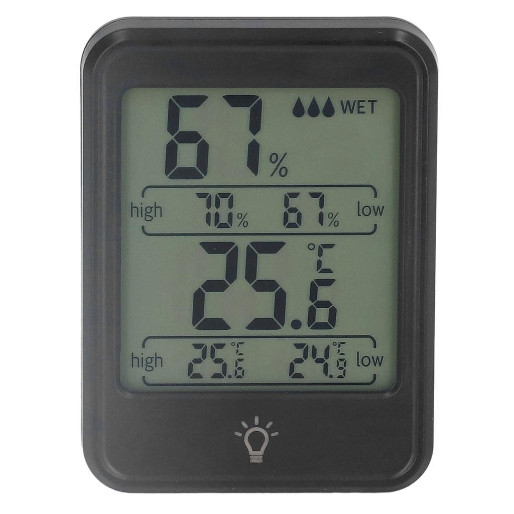 Digital Thermometer Hygrometer Professional Electronic Humidity Temperature Meter with LCD Display