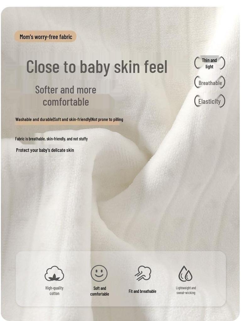 Cozy Fleece Onesie: Warm Infant & Toddler Base Layer Pajamas for Autumn & Winter