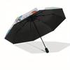 1pc Rainbow Dash, Friendship Themed High-quality Umbrella,Automatic Opening and Closing Umbrella,Multi-functional Umbrella G0811096