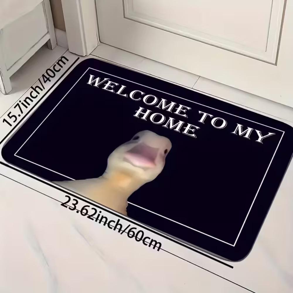 Water-absorbing Beagle Floor Mat 40*60cm Bedroom Door Rug Creativity Foot Mat  Home Decor