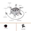 Портативная ветрозащитная походная газовая плитка OEING, набор