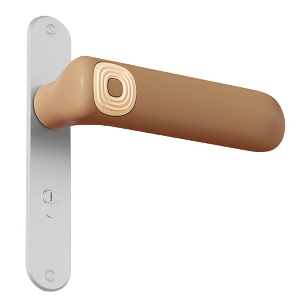 Silicone Door Handle Protective Cover, Door Lock Handle, Anti-collision and Anti-collision Anti-theft Door and Window Anti-static and Anti-skid