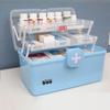 Household Medicine Box Multi-layer Large-capacity Portable Medical First Aid Standing Medicine Small Medicine Box Family Medicine Storage Box