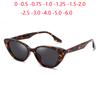 Leopard Frame Oval Myopia Sunglasses Men Polarized Retro Uv400 Anti-Glare Prescription Sun Glasses For Women 0 -0.5 -0.75 To -6