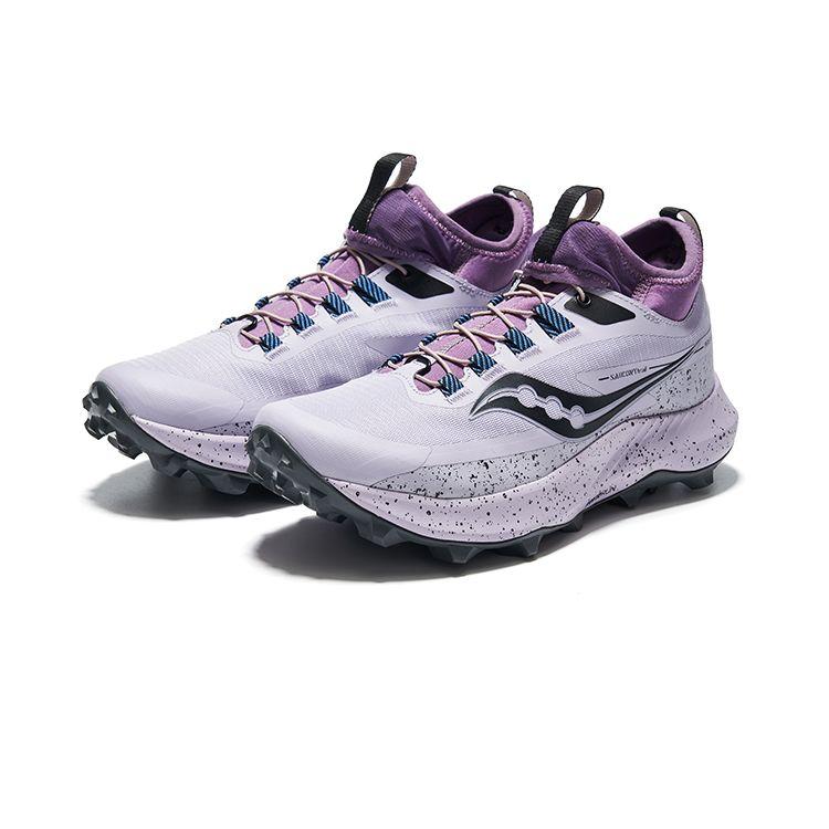 SAUCONY Peregrine 13 Многофункциональные Легкие Кроссовки для Трейлраннинга с Низким Верхом Женские фиолетовые S10840-30
