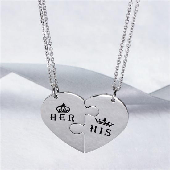 Chic Mother Daughter Necklace Wear Easy Deformed Resistant Not