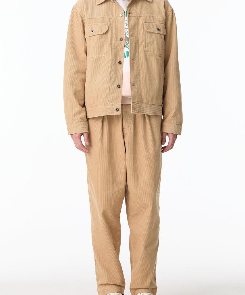 Man On The Boon [Universal Works] Corduroy Trucker Jacket_Light Brown 4714360203