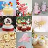 1/3Set Creative Curve Birthday Cake Candles Christmas Party Cake Baking Supplies Decoration Halloween Romantic Candles