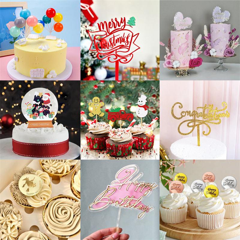 1/3Set Creative Curve Birthday Cake Candles Christmas Party Cake Baking Supplies Decoration Halloween Romantic Candles
