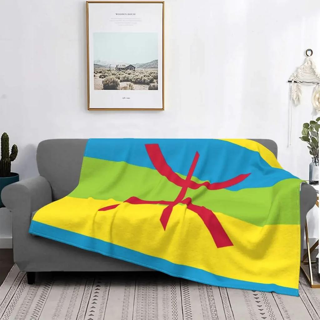 Печать кабильского ковра одеяла дышащие мягкие фланель зимние богемные амазигские берберские пледы для дивана дома кровать подарки