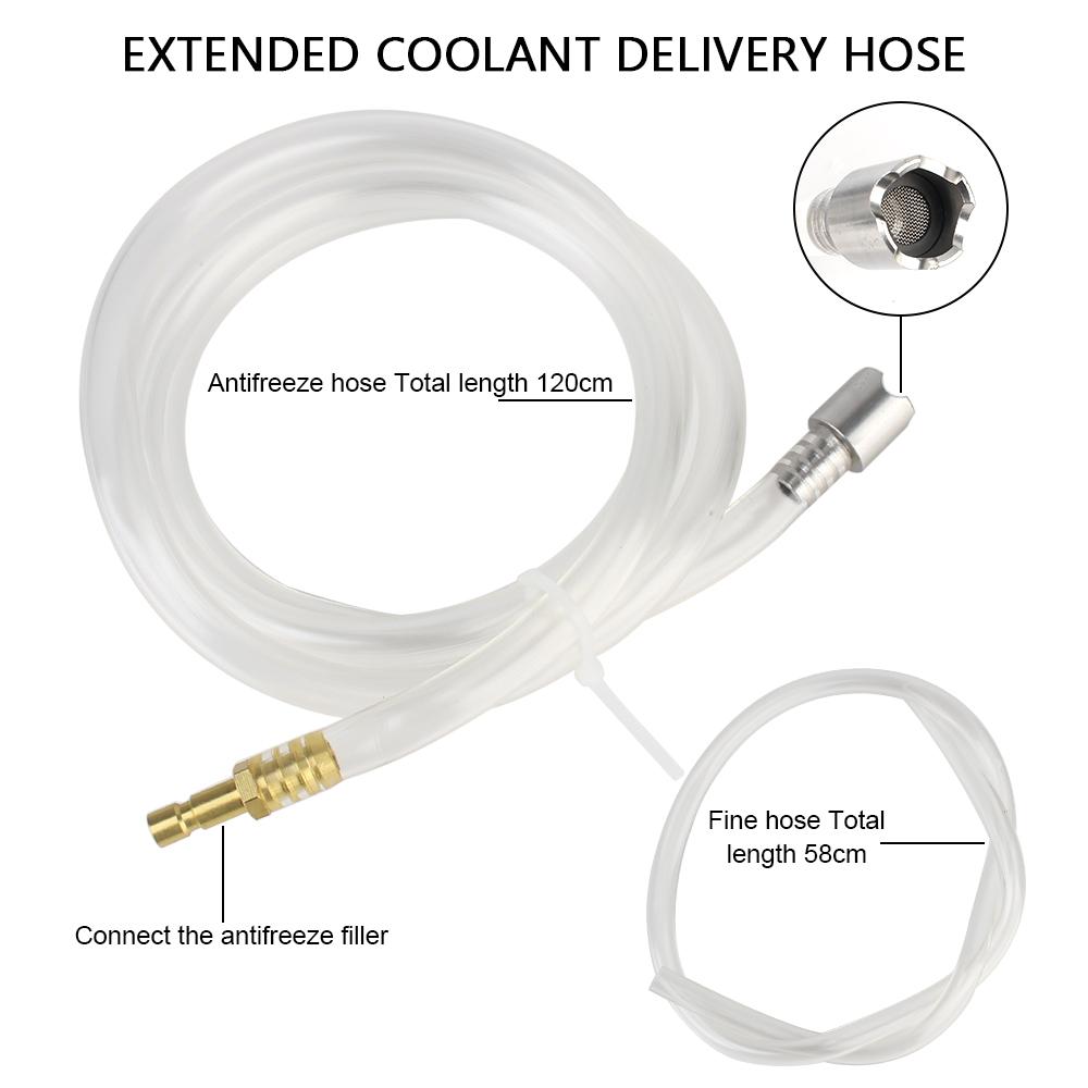 Детектор обнаружения утечек в водяном баке. Тест вакуумной системы охлаждения. Тестер давления в радиаторе. Манометр для измерения давления в водяном баке автомобиля.