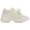 PUMA Pulsar Wedge Wns Furry Women Stylish Versatile Wear-resistant Low Platform Dad Sneakers White 400977-01