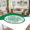 Коврик из кристаллического велюра с дизайном Celtic FC, мягкий декоративный коврик для спальни, прихожей