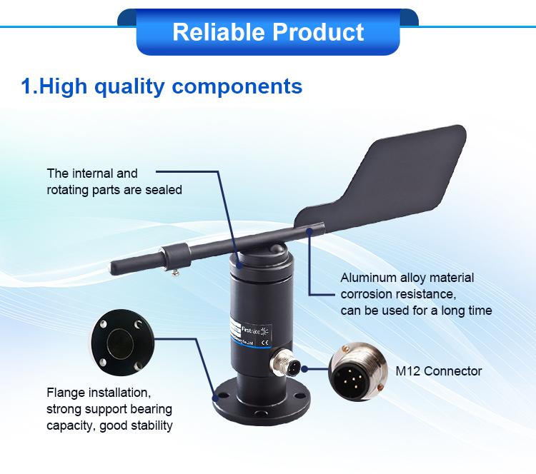 Firstrate FST200-202 Wind Vane Anemometer Wind Speed Measuring Device Wind Direction Sensor