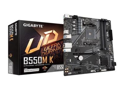 Материнская плата GIGABYTE B550M K MicroATX AMD B550 MB6135 [С чипсетом]