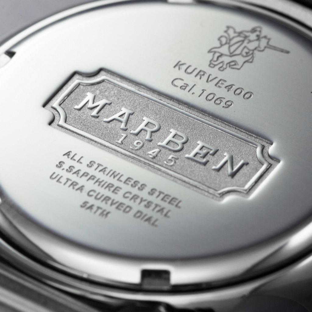 [Marben] Metal Men's Watch KURVE400-36