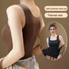 Thermal Tank Top for Women Fleece Lined Sleeveless Underwear Top with Built In Bra High Stretch Camisole Undershirt Soft Warm Base Layer