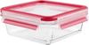 Storage Integrated Glass Oven N10414 T-fal Container, Square, 800mL, Airtight, Gasket, Heat-resistant Glass, "MasterSeal Square", Cooking, 30-year