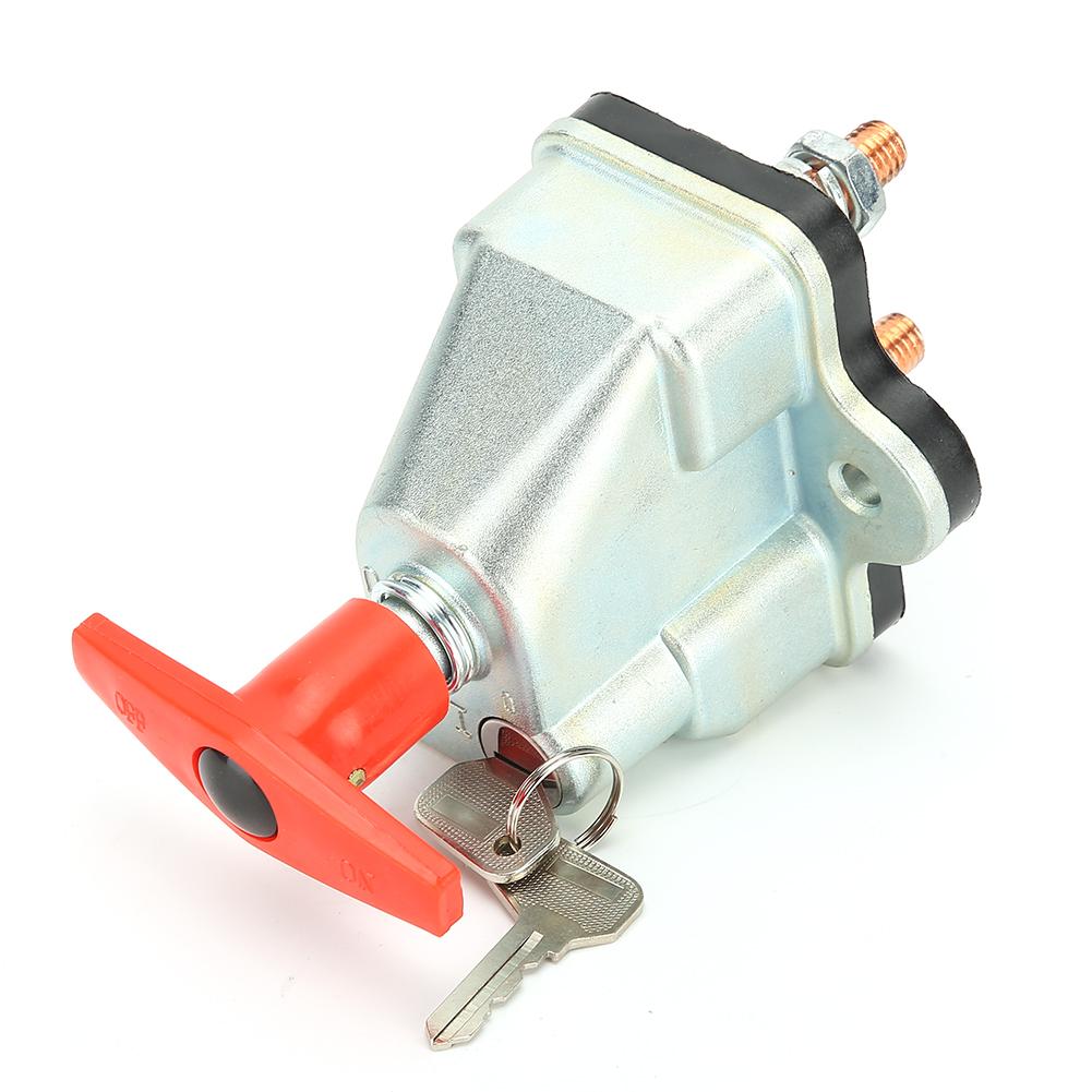 Универсальный выключатель изоляции аккумулятора Отключение питания Вкл/Выкл для автомобиля грузовика 12 24В 250А