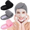 1pc Cosmetic Wrap Facial Wash Adjustable Yoga Female Facial Towel Bath Hairband Makeup Headbands Spa Salon Accessories