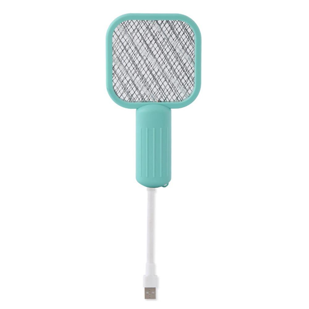 Mini Insect Racket UV Light Fly Bug Zapper Pest Control Physical Mosquito Trap Racket Camping
