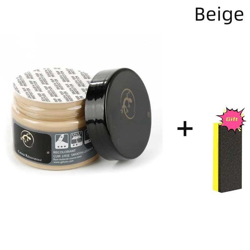 50 мл Жидкий набор для ремонта кожи для автомобиля, автопаста для ухода за сиденьями, диванами, царапинами, трещинами, подарочная губка для краски