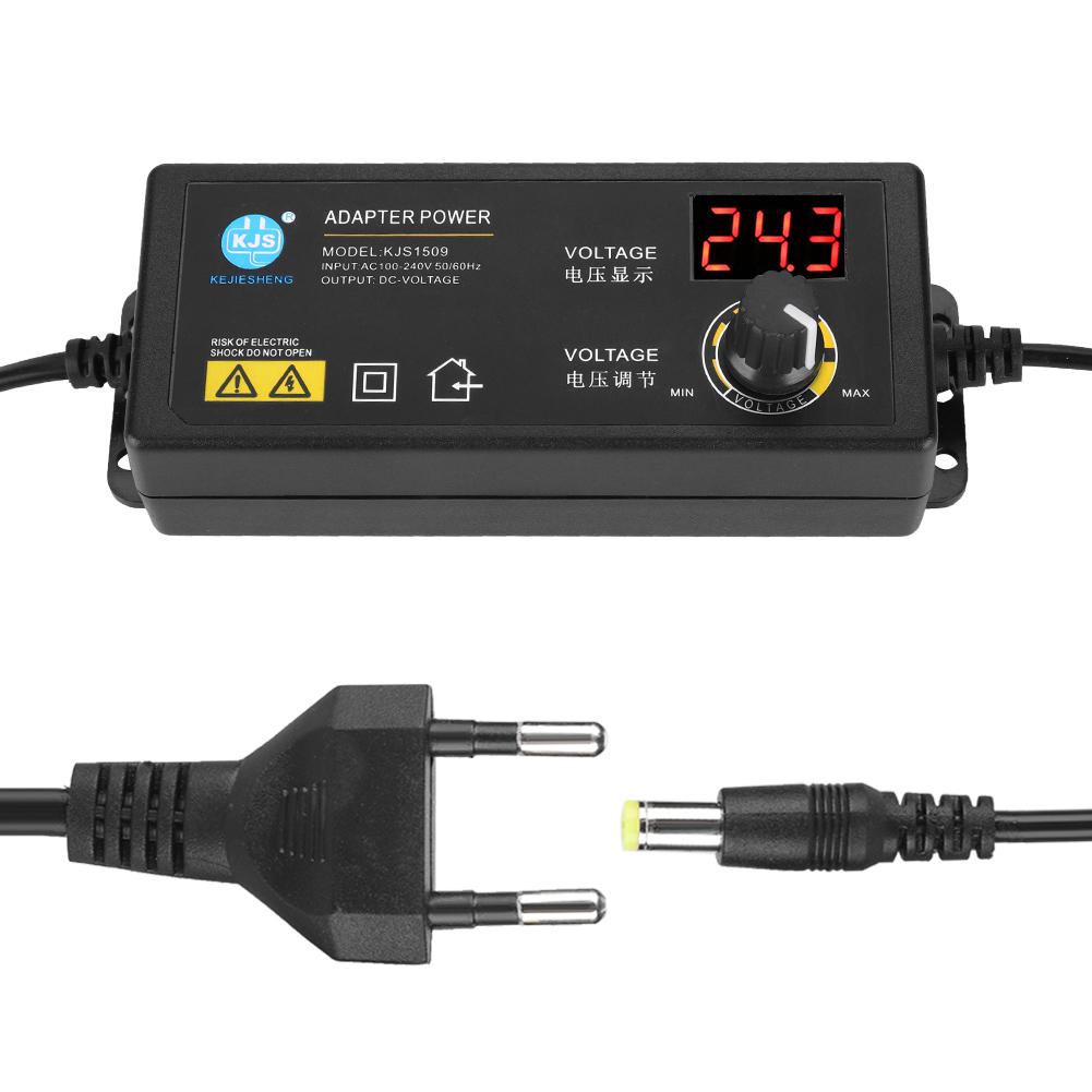 3-36V Wide Range Adjustable Power Adapter Anti-interference 60W 1.7A AC Adapter