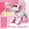 Smart Electronic Animal Pets RC Robot Dog Voice Remote Control Toys Funny Singing Dancing Robot Puppy Children's Programmable Education Gift