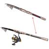 Морская удочка из углеродного волокна, телескопическая удочка, инструменты для рыболовных снастей (рыболовная катушка в комплект не входит)