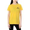Under Armour Футболка с коротким рукавом для женщин с принтом букв, спортивная, для бега и фитнеса, желтая 1363203-790