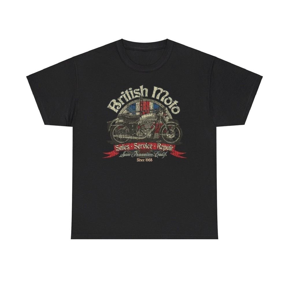 British Moto Sales Service Repair T-shirt