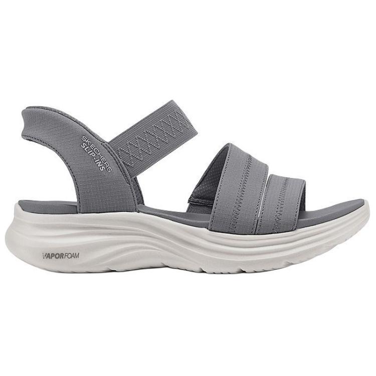 Skechers Слипоны Удобные Мягкие Пляжные Сандалии Женские сандалии Угольный 120006-CCL