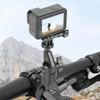 Крепление-монопод для камеры с вращением на 360 градусов, держатель для камеры на мотоцикл/велосипед, подставка для руля велосипеда для Insta 360 X2 X3 X4 Go Pro 12 11 10