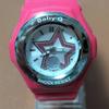 Розовые часы G-SHOCK BABY-G
