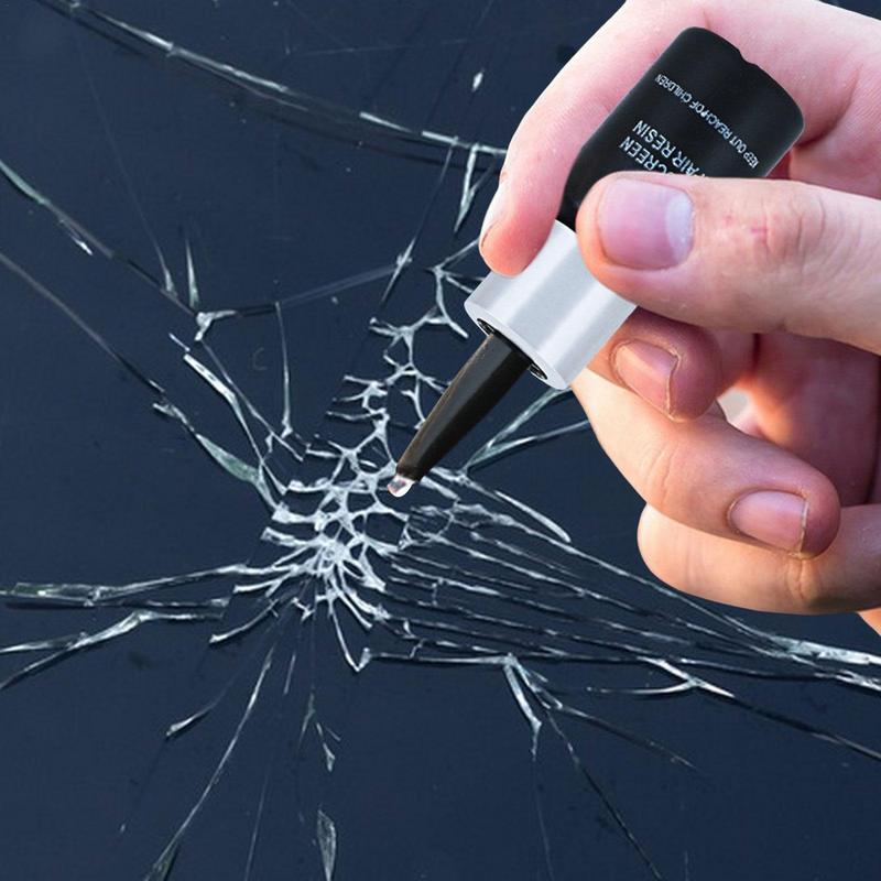 Набор инструментов для ремонта трещин на лобовом стекле автомобиля. Жидкость для самостоятельного ремонта трещин на лобовом стекле автомобиля. Аксессуары для ремонта трещин на окнах.