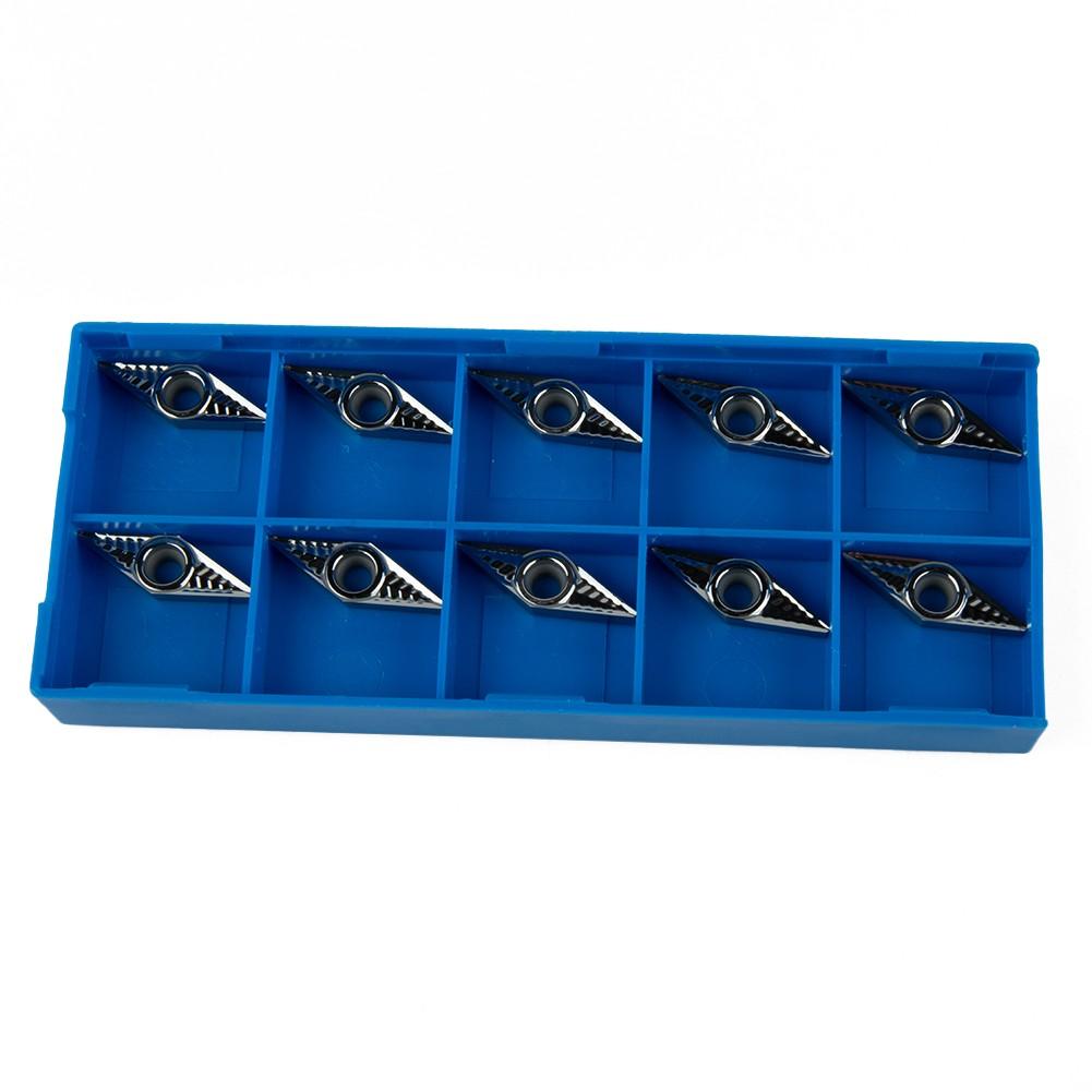 Держатель токарного резца SVJCR1212H11 12×100 мм + алюминиевые вставки VCGT110304-AK H01