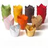 Multicolor Flame High-Temp Oil-Proof Tulip Cupcake Liners