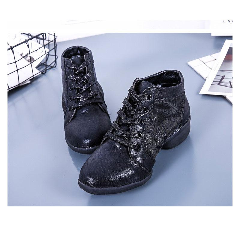 Дышащая сетка Резиновая подошва Туфли для латиноамериканских танцев Мягкая подошва Взрослые Женские Туфли для социальных танцев