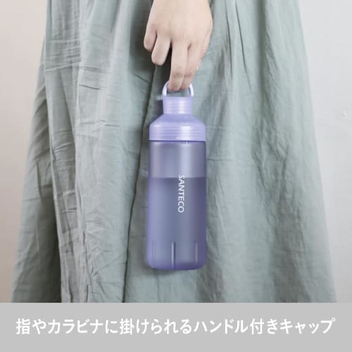 CB Japan Ocean Beverage Bottle, Direct Drinking, Rubberized, Blue-Green, 946ml, Cold Water Only, Pastel, SANTECO