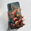 Case For TCL 20 XE 20XE 5087Z Phone Case Luxury Fashion Butterfly Flowers Black Soft TPU Silicone Protective Cover Shell Casing